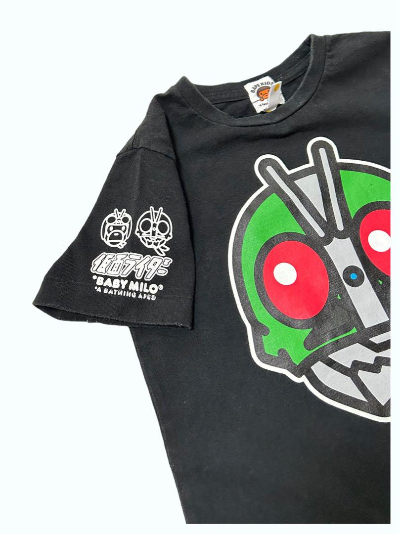 A BATHING APE kids エイプ　Tシャツ 仮面ライダー　120