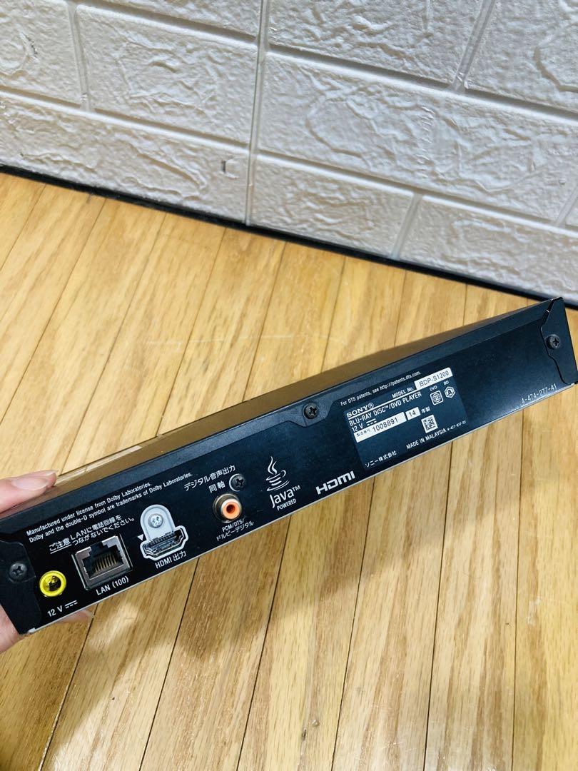 SONY Blu-ray/DVDプレーヤー BDP-S1200 動作品