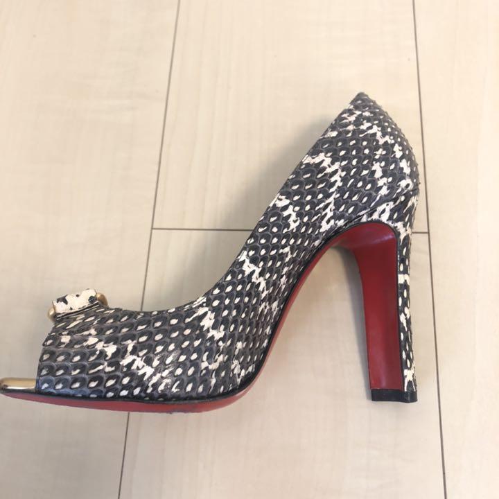 【SI】 Christian Louboutin パンプス パイソン