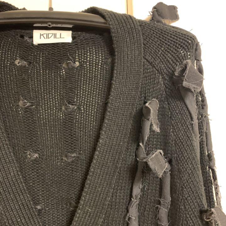 豊富な即納 KIDILL Denim Mix Cardigan zsZT2-m57321555700 お買い得SALE