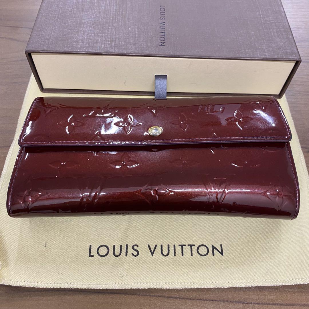 新品同様‼️ルイヴィトン　ヴェルニ　ポルトフォイユ　サラ　財布　長財布