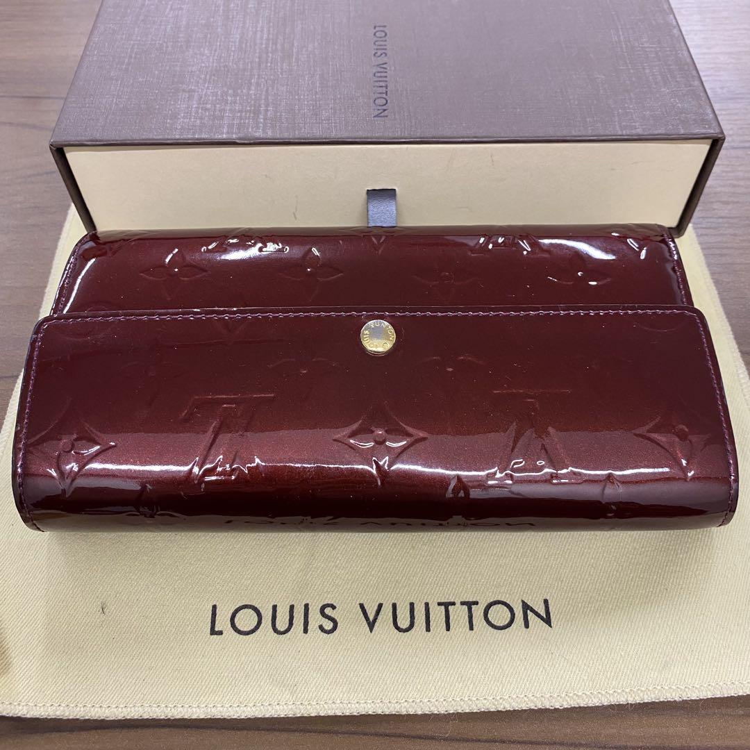 新品同様‼️ルイヴィトン　ヴェルニ　ポルトフォイユ　サラ　財布　長財布