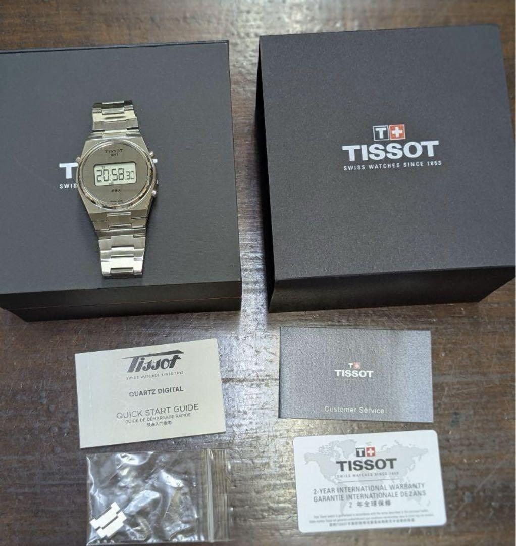 Tissot PRX デジタル シルバーミラー 40mm