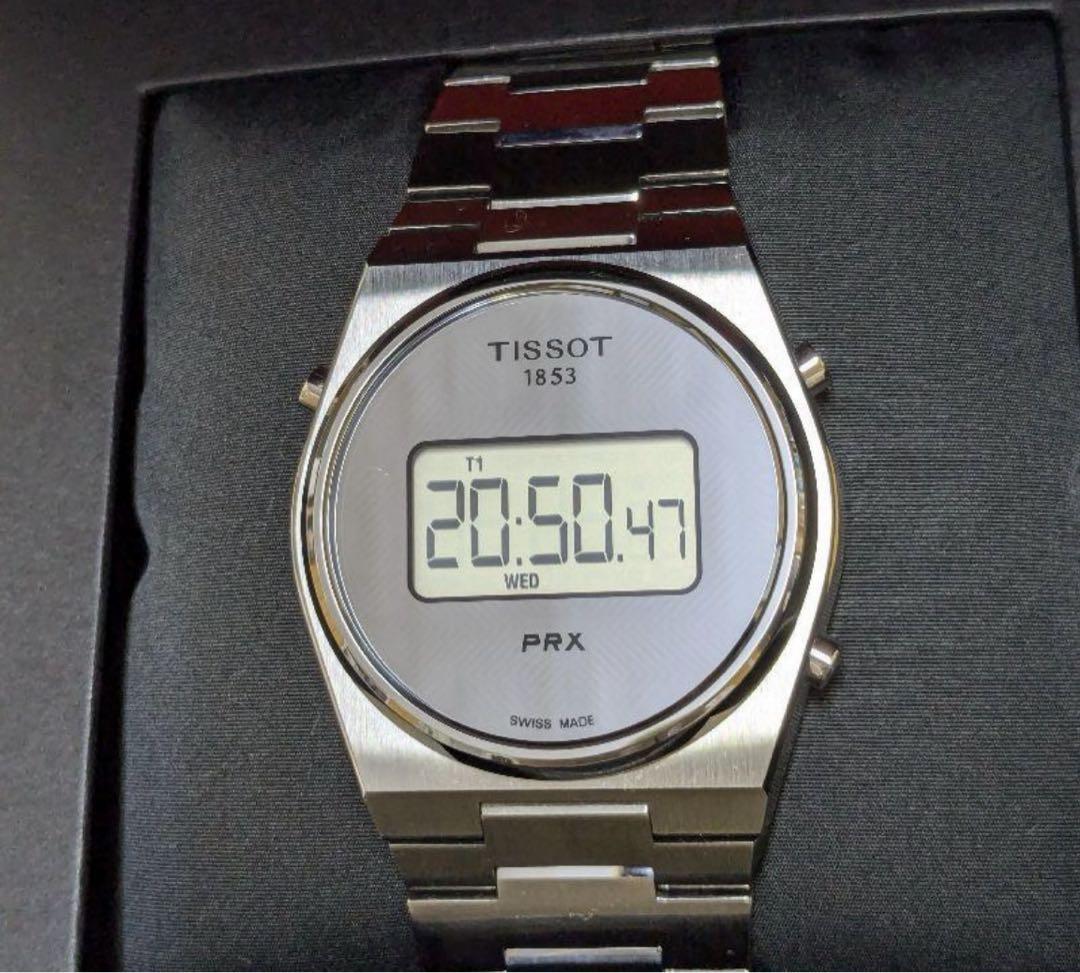 Tissot PRX デジタル シルバーミラー 40mm