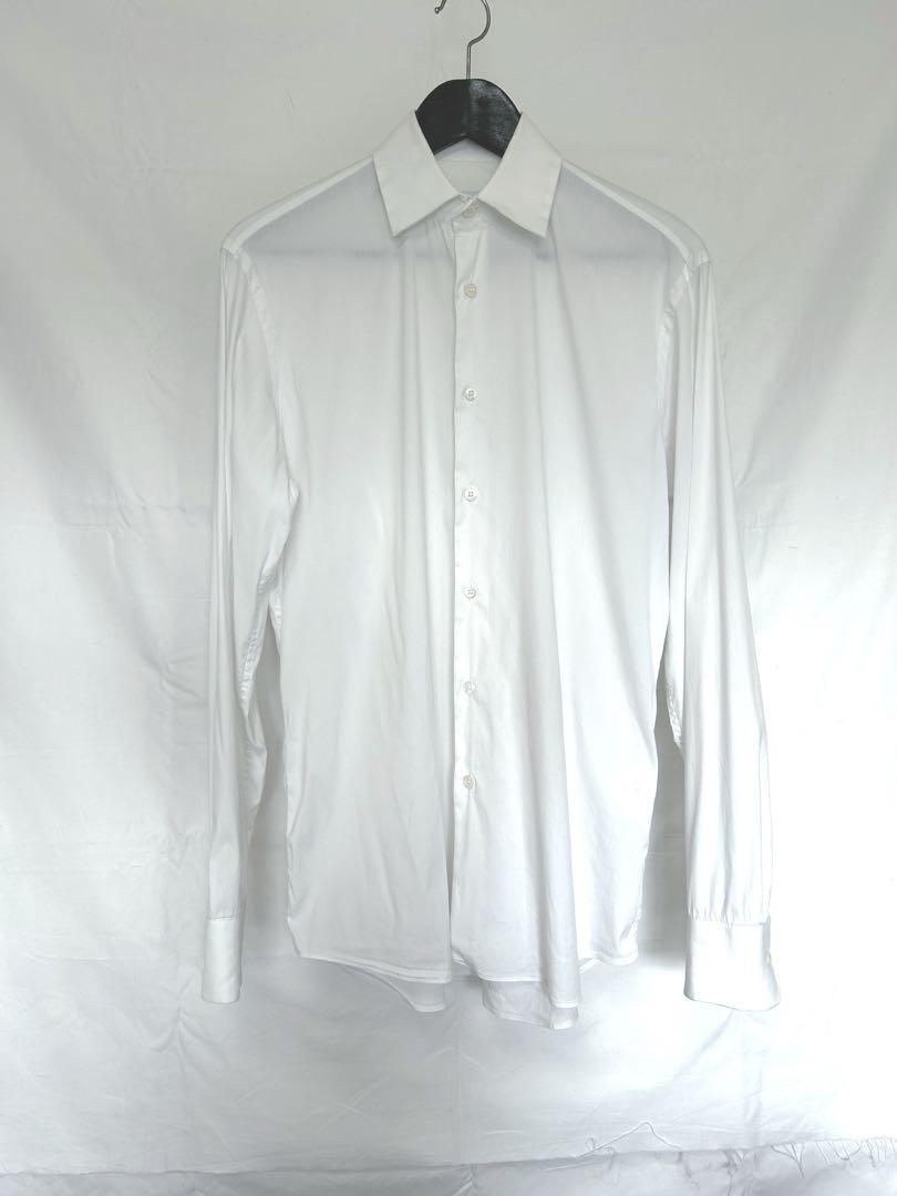 トップス 00s prada dress tech shirts white (37)