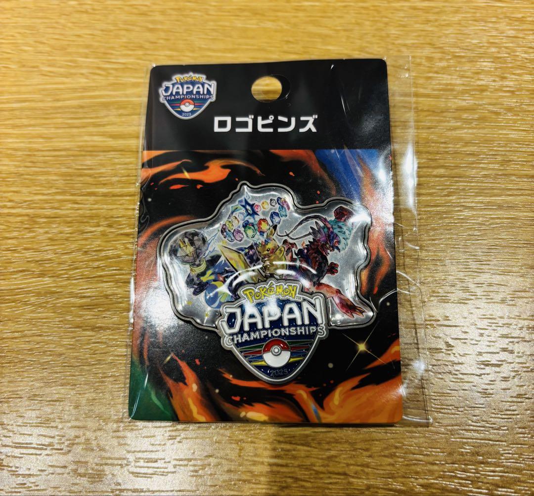 新品未開封PJCS2025Mサイズ ポケモンジャパンチャンピオンシップス2025 ポケモンジャパンチャンピオンシップ2025 PJCS2025 ロゴピンズ未