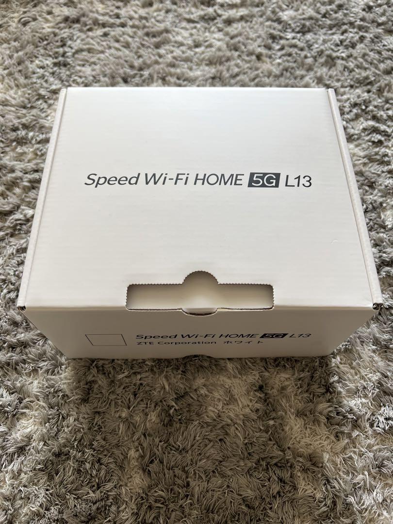 Speed Wi-Fi HOME 5G L13 本体