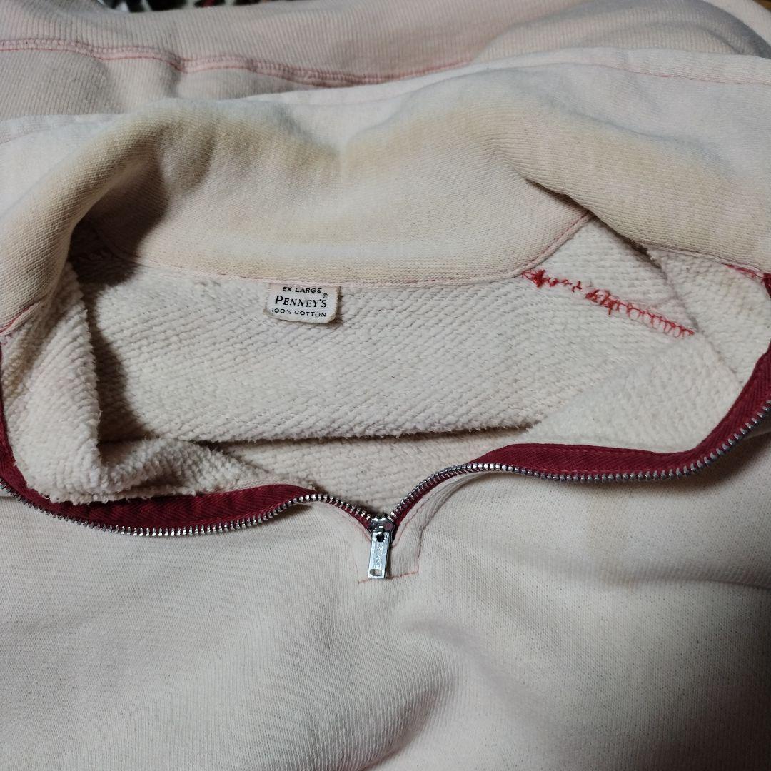 50s penneys towncraft ハーフジップ ヴィンテージスウェット