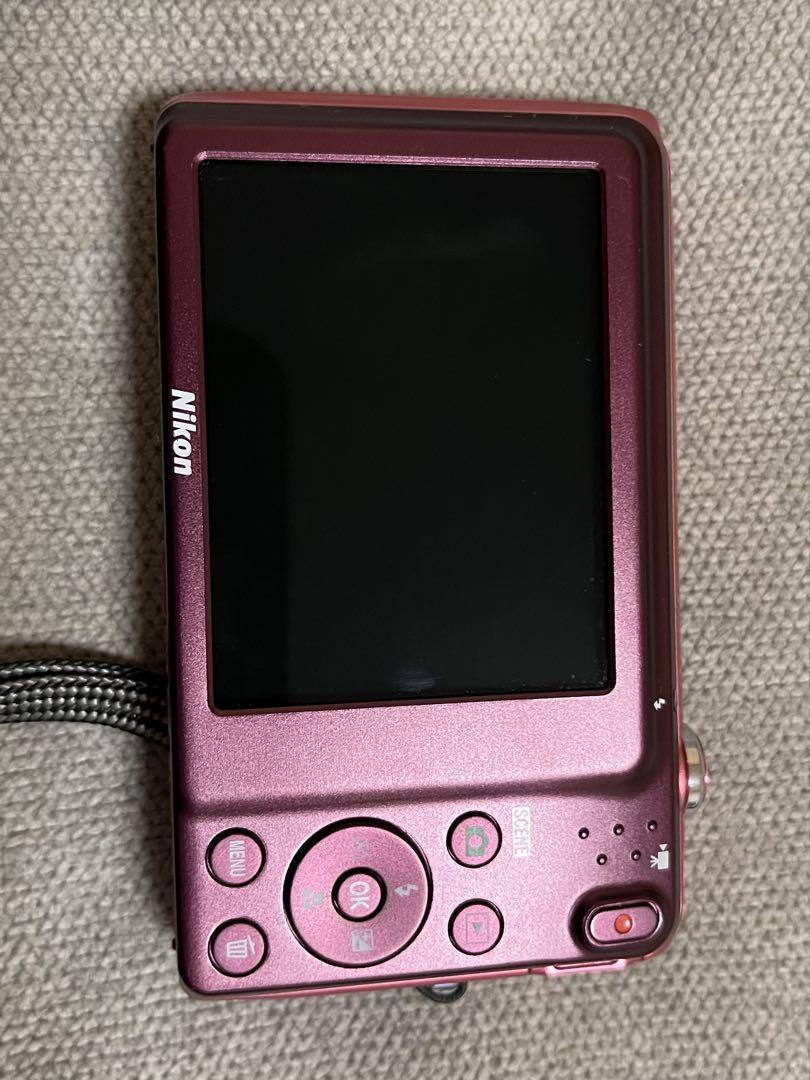 【美品】Nikon Coolpix ピンク デジタルカメラ 本体