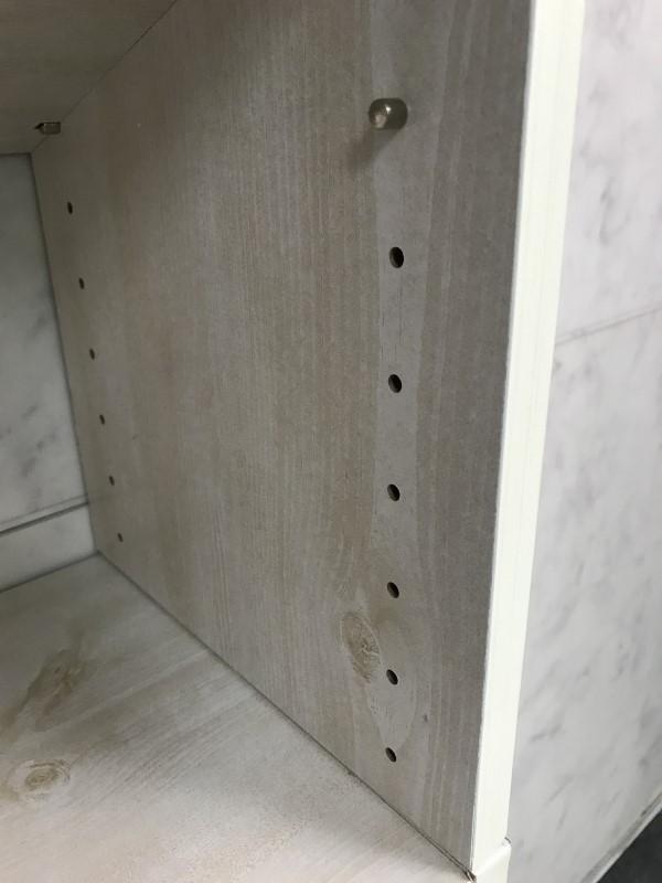 【新品】　天井つっぱり書棚 WO　【OUTLET】