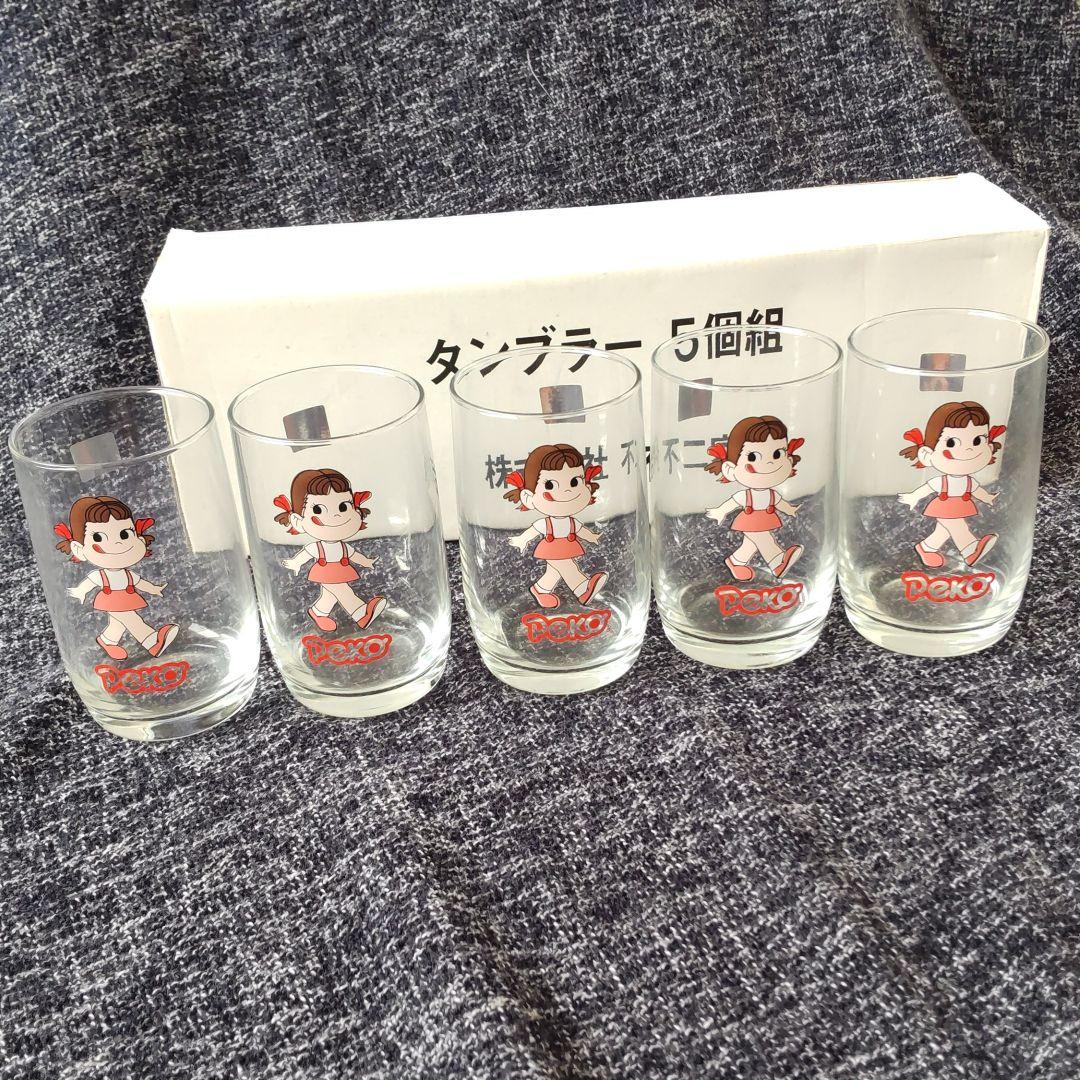 不二家ペコちゃん タンブラー 5個組 ① - メルカリ 不二家ペコちゃん タンブラー 5個組 ① - メルカリ