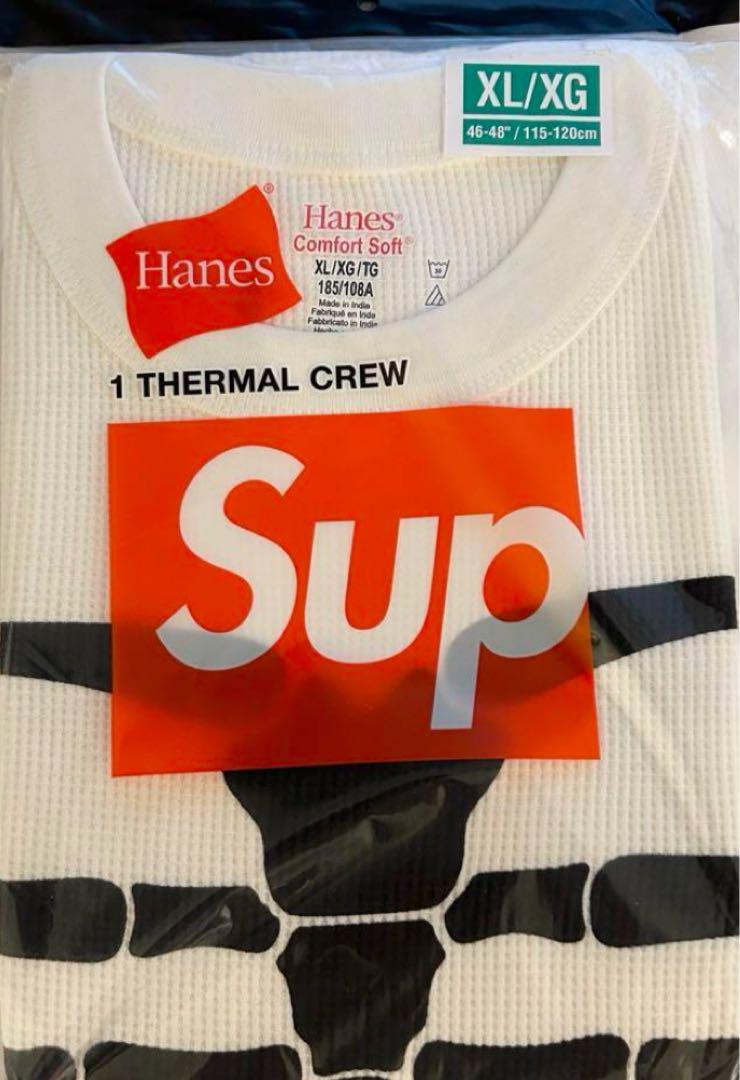 トップス supreme hanes bones XL