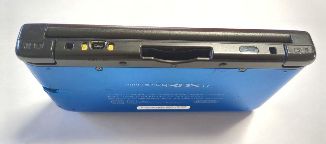 ニンテンドー 3DS LL ブルー×ブラック 本体のみ ④
