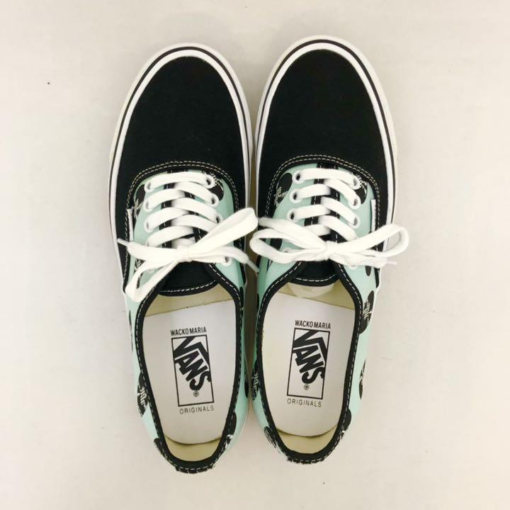 定番お得 新品 WACKO MARIA AUTHENTIC 27cm Nh7Xv-m57331099176 VANS × 豊富な高品質