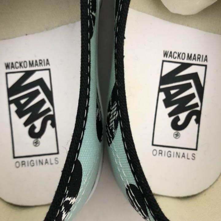 定番お得 新品 WACKO MARIA AUTHENTIC 27cm Nh7Xv-m57331099176 VANS × 豊富な高品質