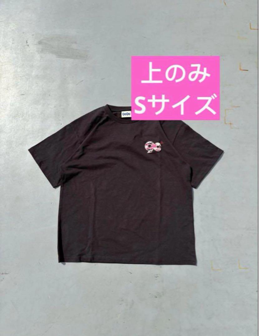 新品 9090 90 Logo Tee ブラック　 ピンク　ユニセックス S