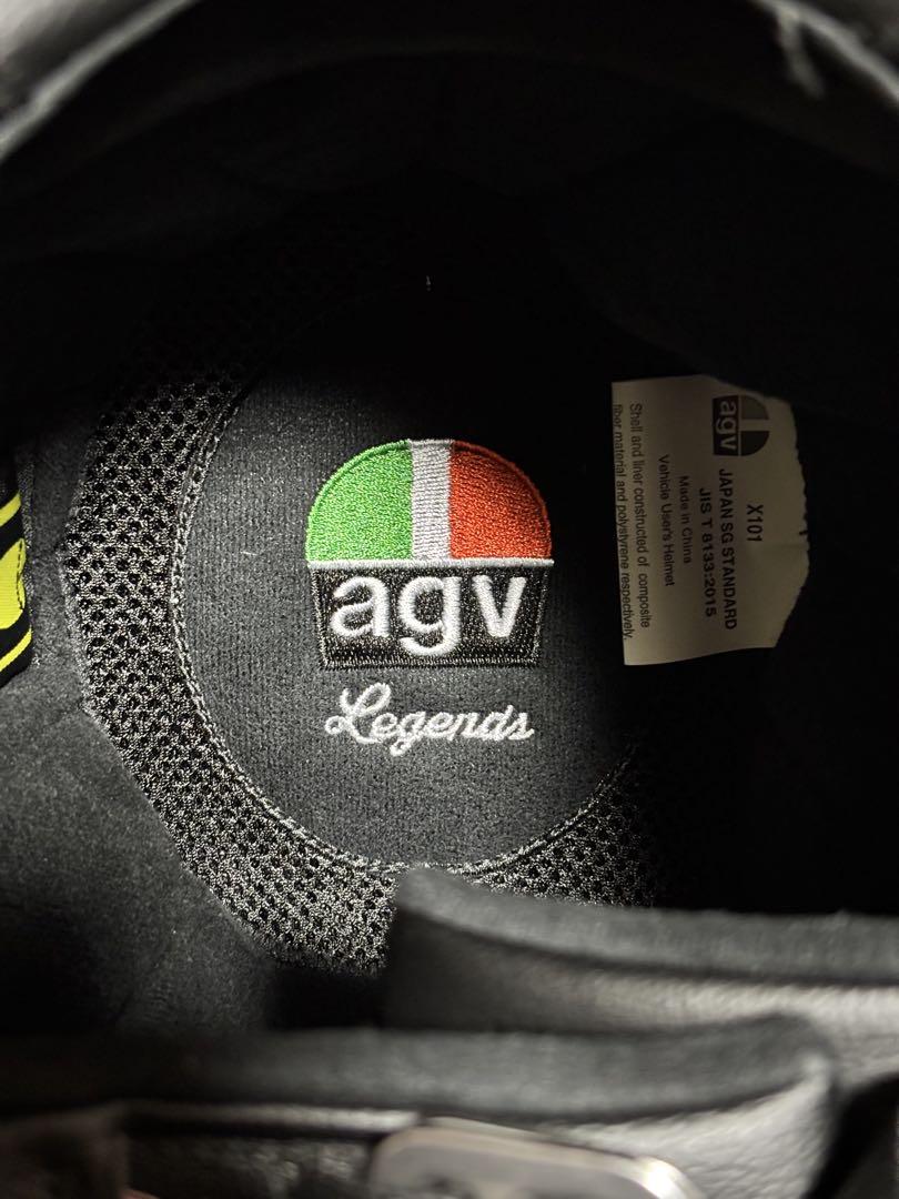 AGV X101 ヘルメット　マットブラック 使用1回 M