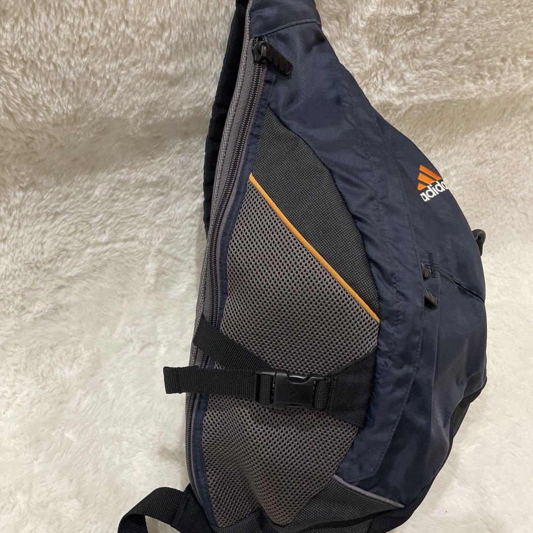 美品00s y2k adidasアディダス ワンショルダーバッグ スリング
