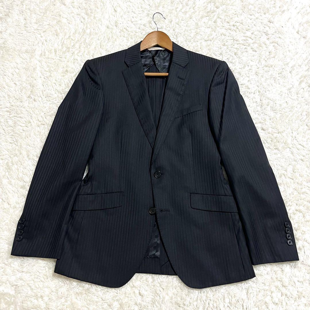 ✨美品✨GOLDBIZ 3P ビジネススーツ リクルート ストライプ
