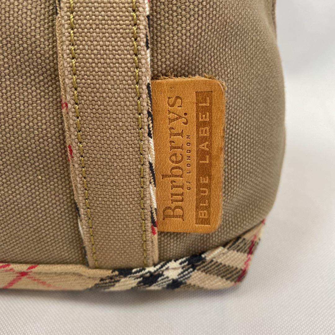 国産超特価 週末お値下 ノバチェック ミニ ハンドバッグ p8WEN-m57335623442 BURBERRY ブルーレーベル 人気本物保証