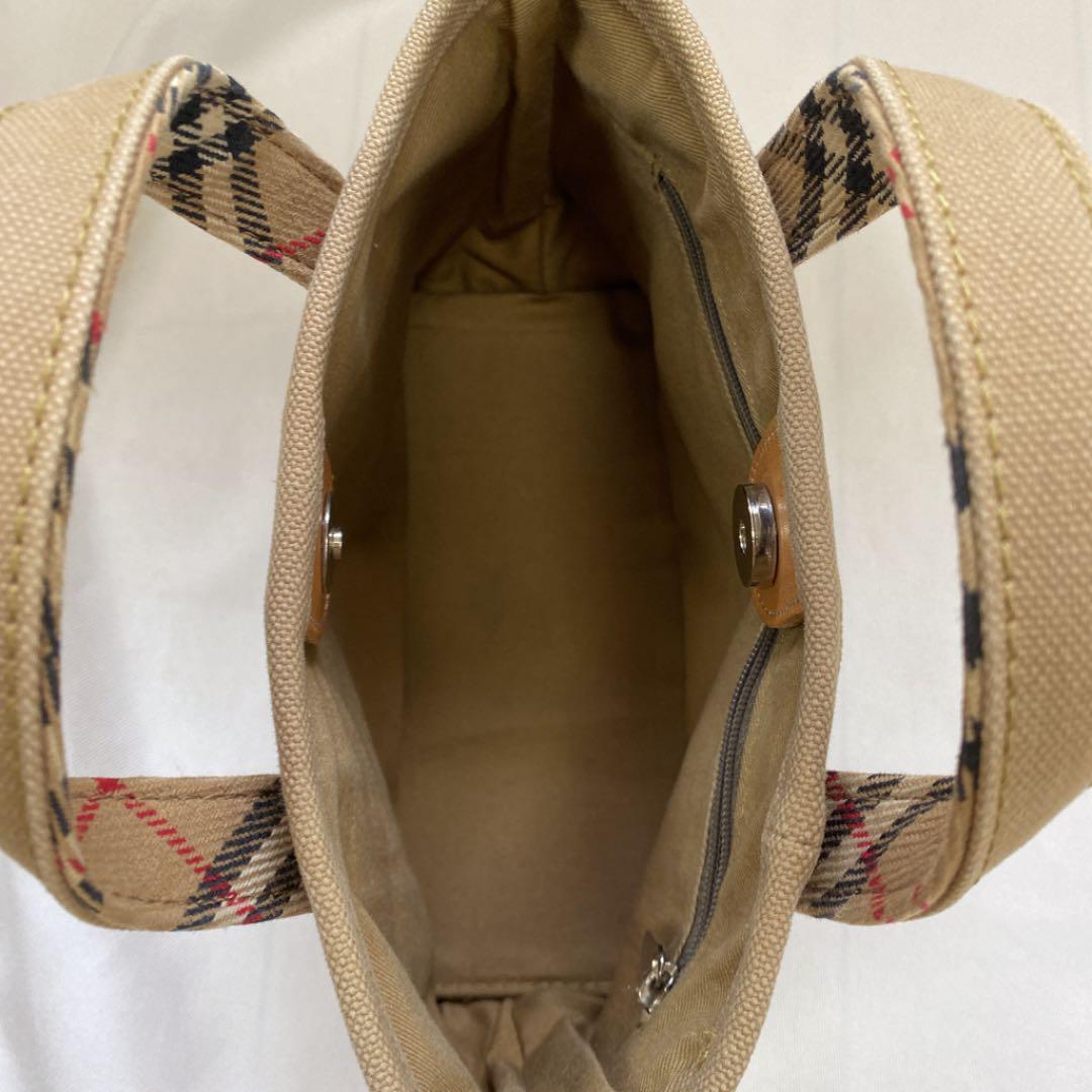 国産超特価 週末お値下 ノバチェック ミニ ハンドバッグ p8WEN-m57335623442 BURBERRY ブルーレーベル 人気本物保証