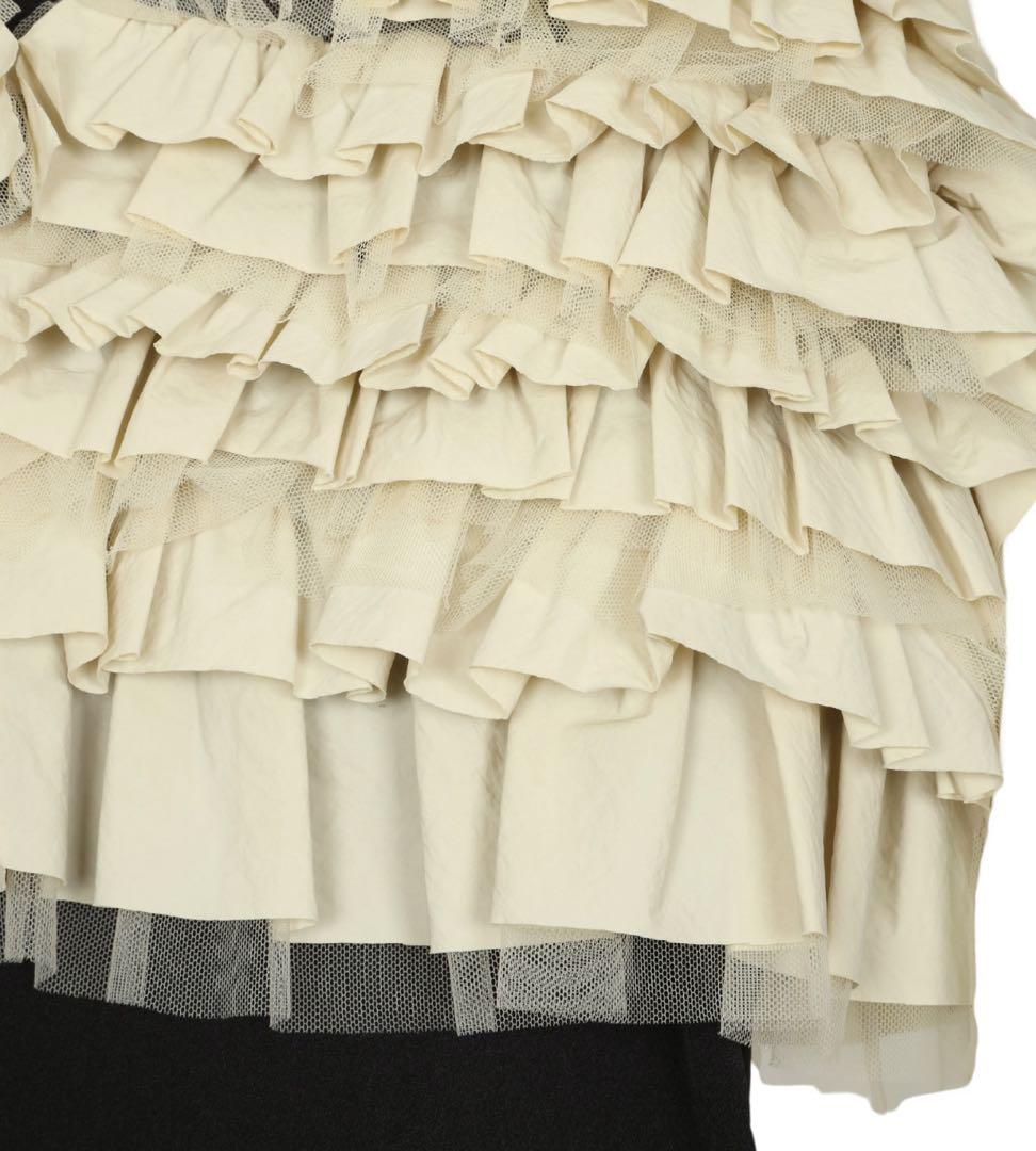 タフタチュールベストセットドレスM