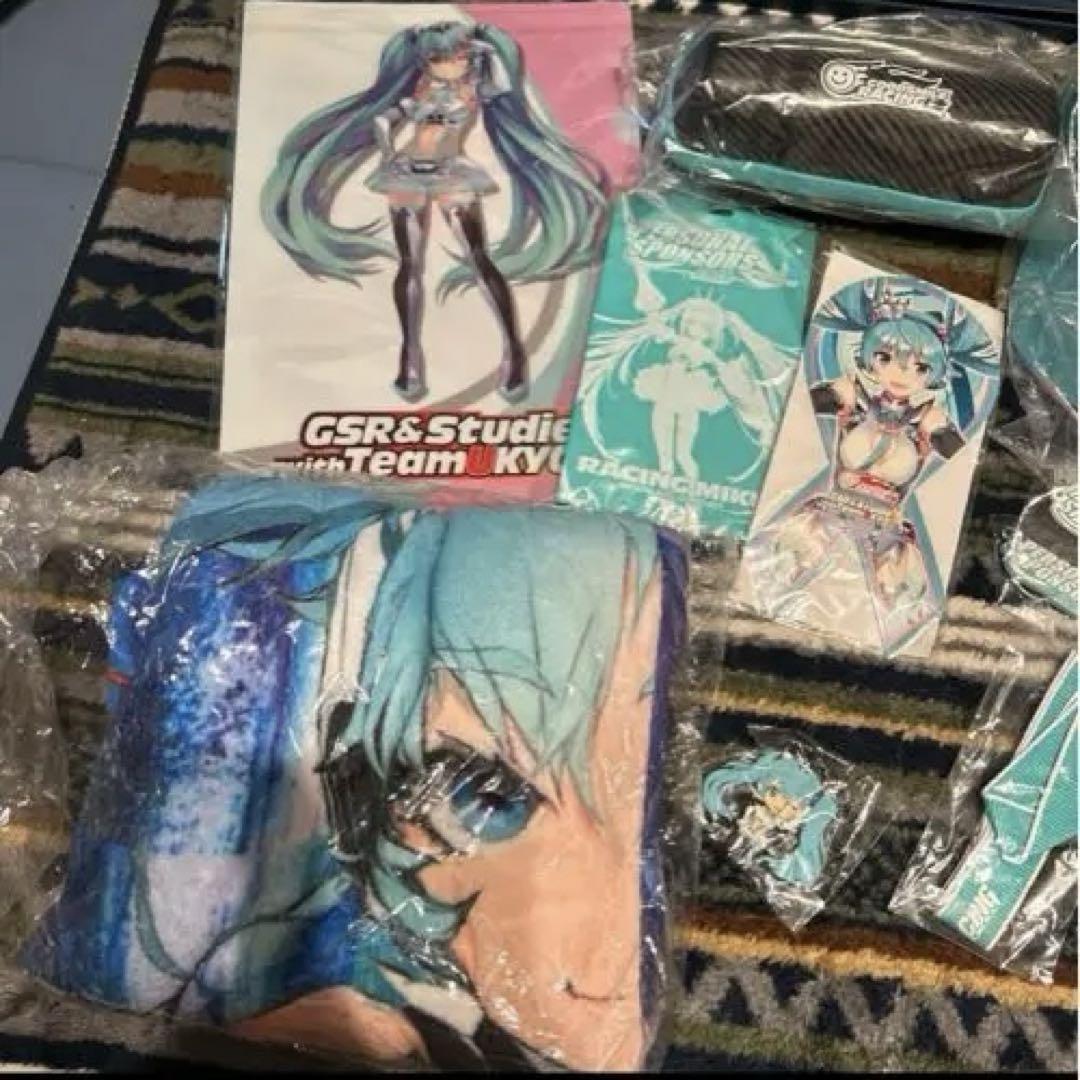 初音ミク　レーシングミク　グッズセット　スポンサー特典　チームフラッグ　応援旗