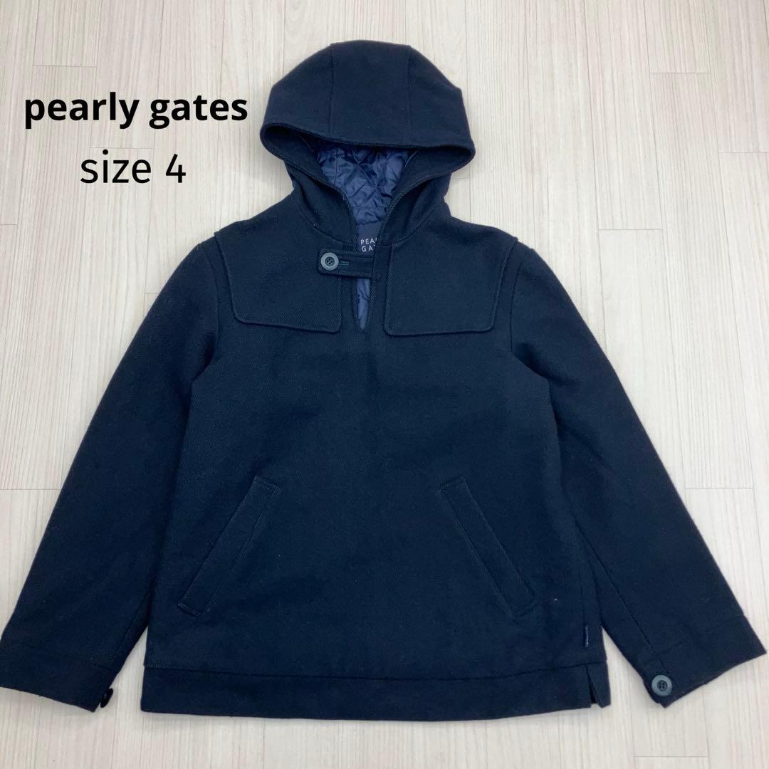 pearly gates パーリーゲイツ ウール パーカー フード コートM PEARLY GATES