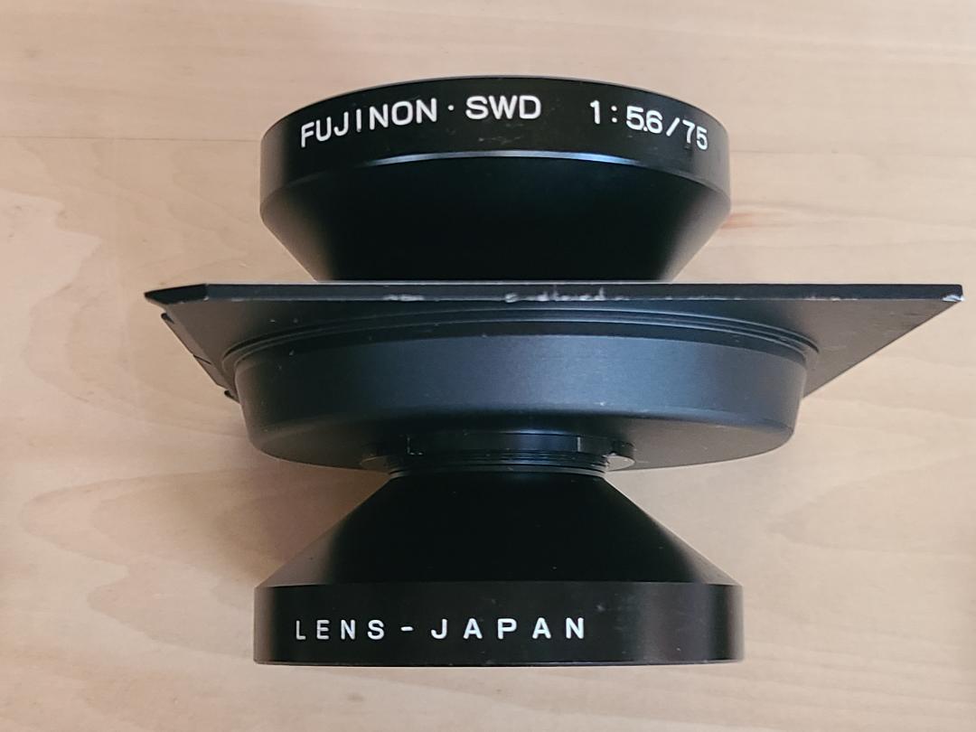 ブランド通販 FUJINON SWD 1:5.6/75 大判用広角レンズ（Fujifilm f/5.6 Camera フィルムカメラ