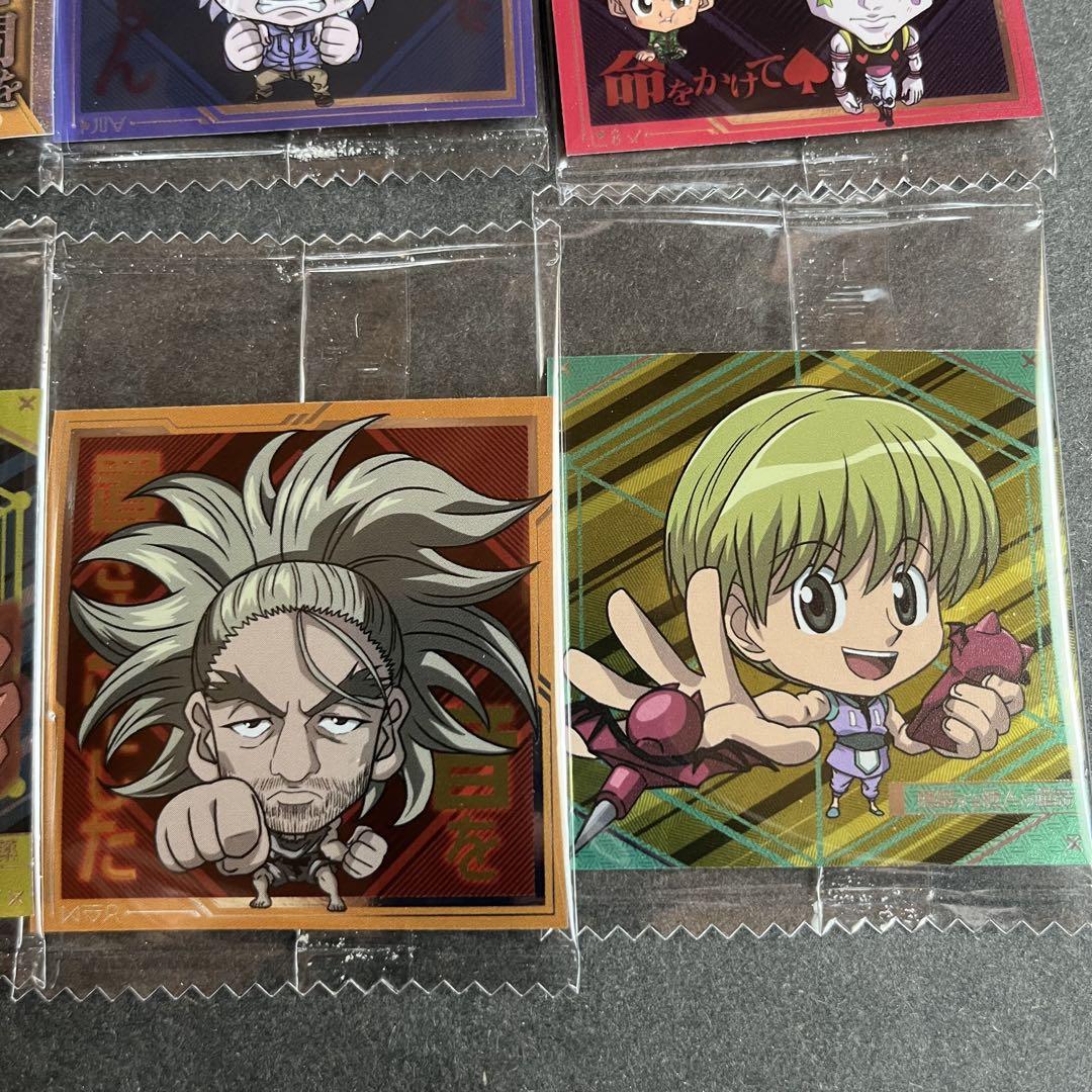HUNTER×HUNTER ウエハース7フルコンプ にふぉるめーしょん HUNTER×HUNTER シール×ウエハースvol.7