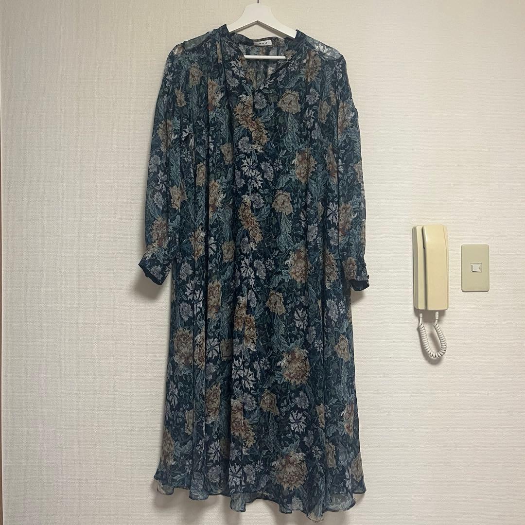 FRAY.I.D フラワープリント ロングワンピース SIZE FRAY I.D
