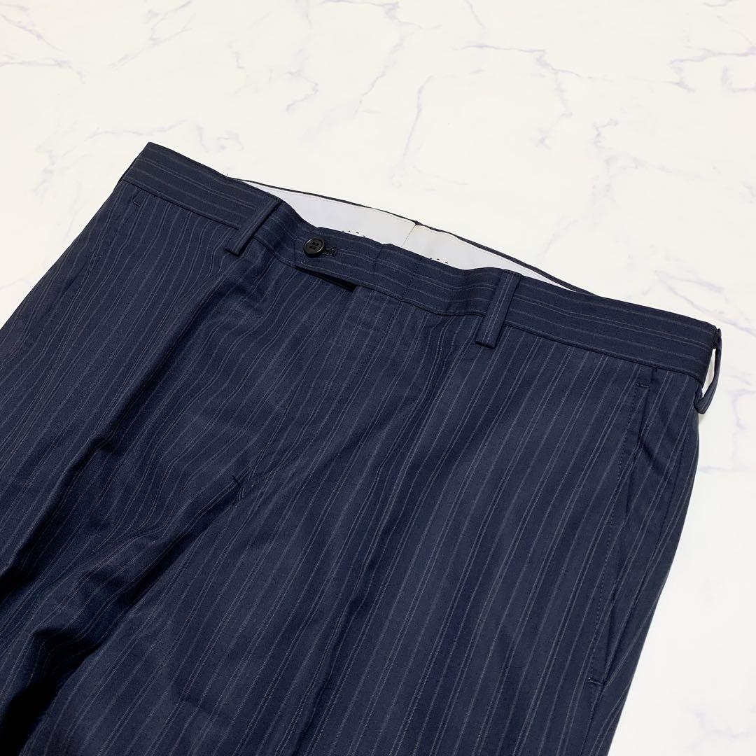 NEWYORKER　ニューヨーカー　セットアップ　シングルスーツ　ネイビー　A7