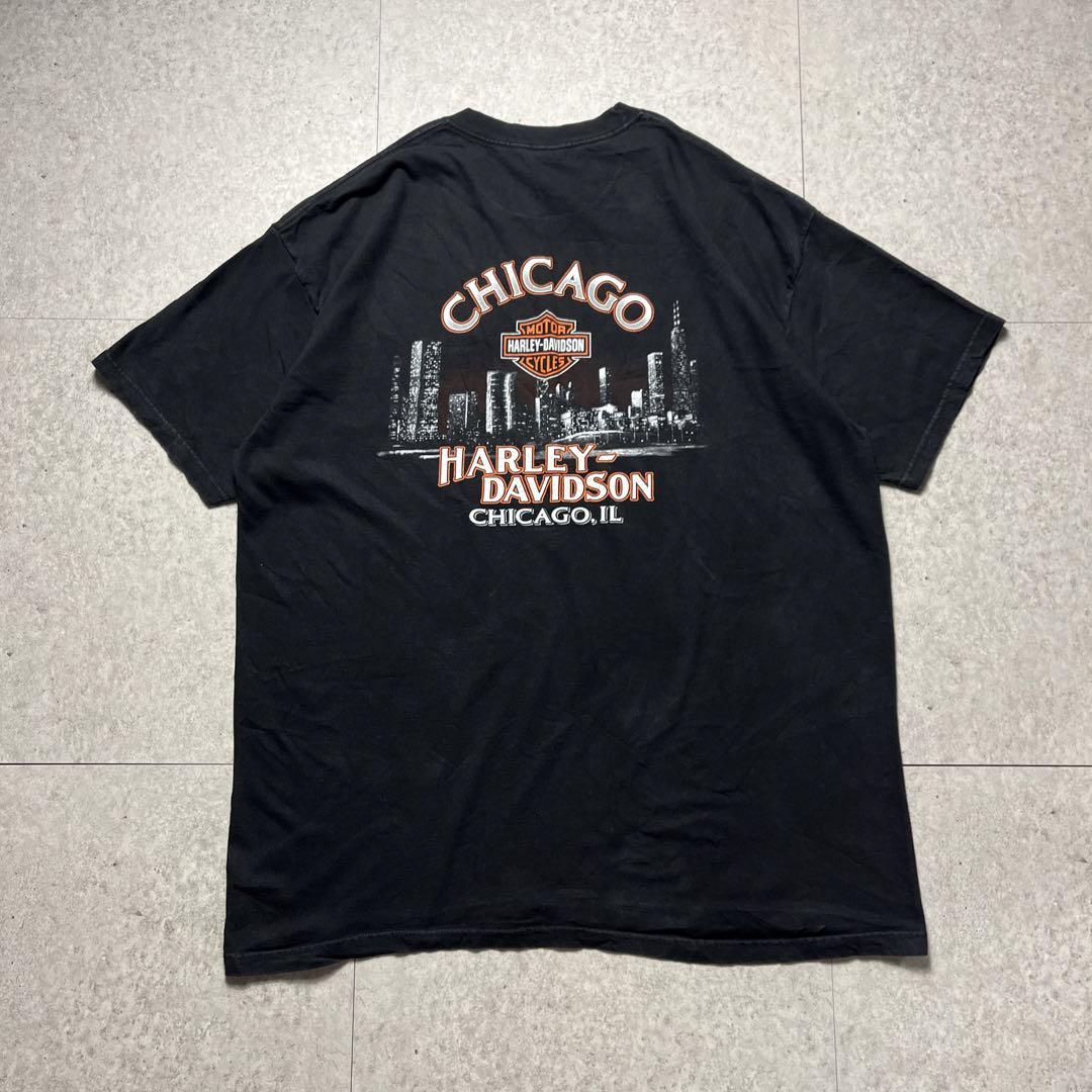 00's HARLEY DAVIDSON ハーレーダビッドソン ロンT 長袖Tシャツ