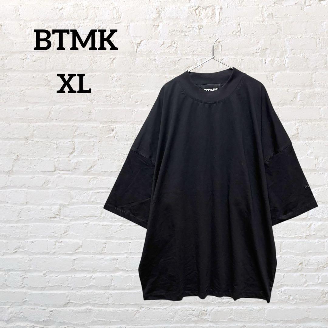 《BTMK》半袖　Tシャツ　ブラック【XL】日本製　無地　シンプル