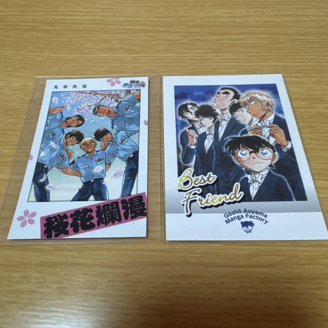 12. 名探偵コナン チェキ風ブロマイドカード 警察学校 警察学校組 チェキ風カード 名探偵コナン - メルカリ