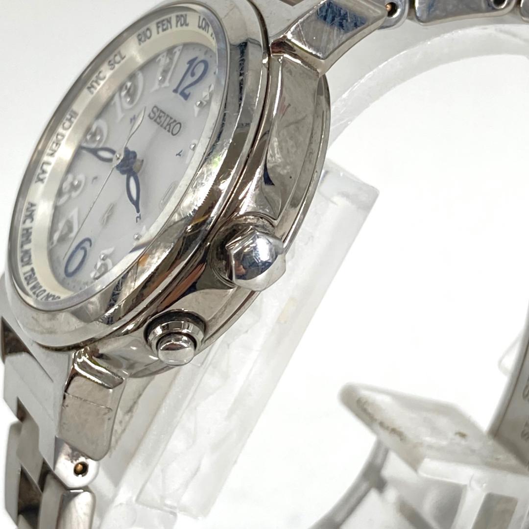 美品 SEIKO 腕時計　ルキア　電波ソーラー　1B25-0AA0　稼働