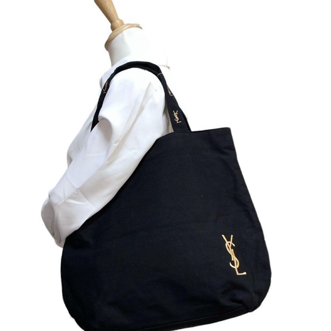 Yves Saint Laurent イヴサンローラン トートバッグ 金刺繍