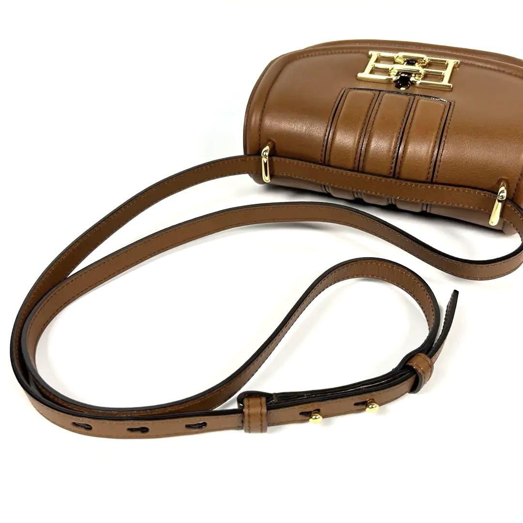 Bally - バリー ショルダーバッグ 巾着 レザー ブラウン