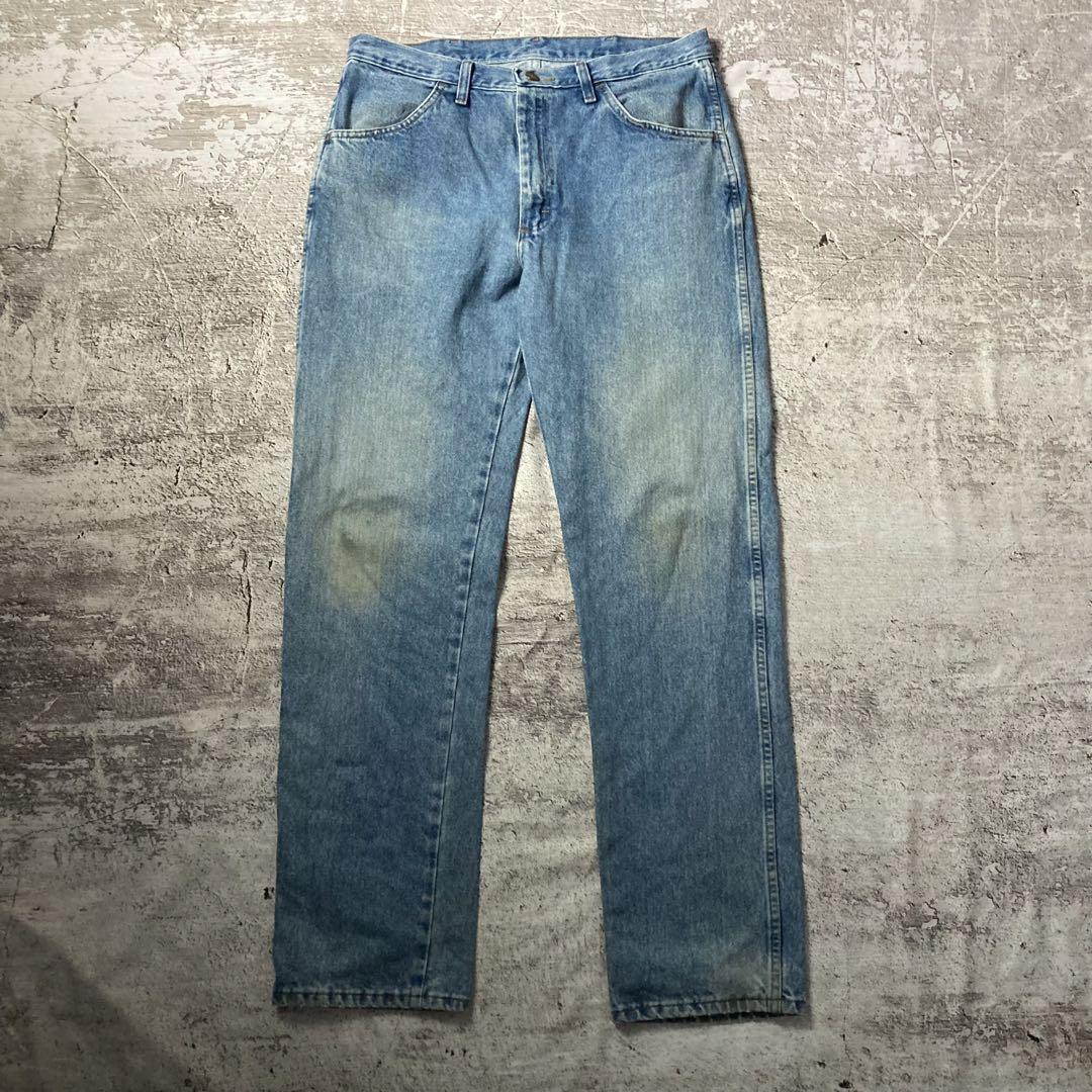 RUSTLER ラスラーデニムパンツ　ジーンズジーパンルーズ　34-34 古着