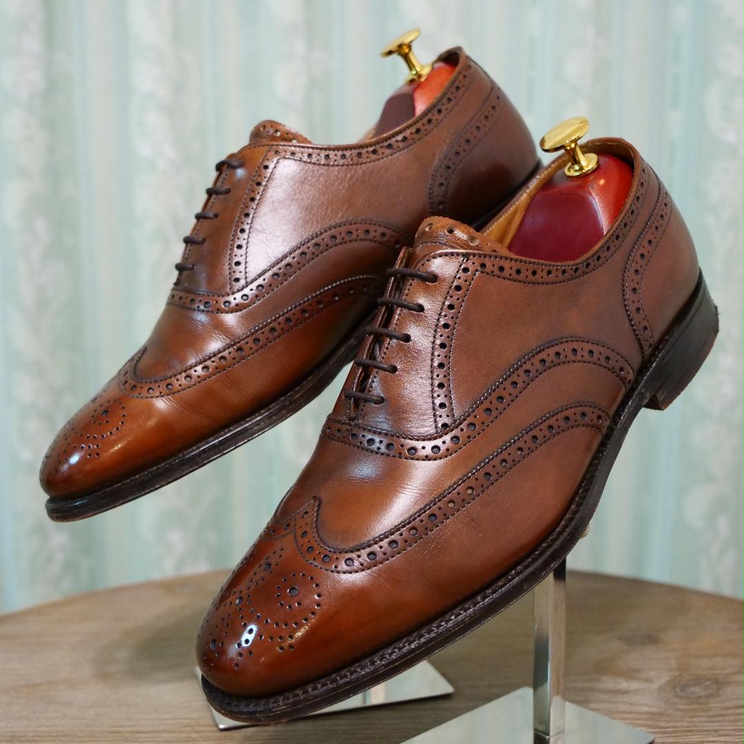 CHEANEY バーニーズニューヨーク特注 6.5 25cm ブラウン 革靴 www