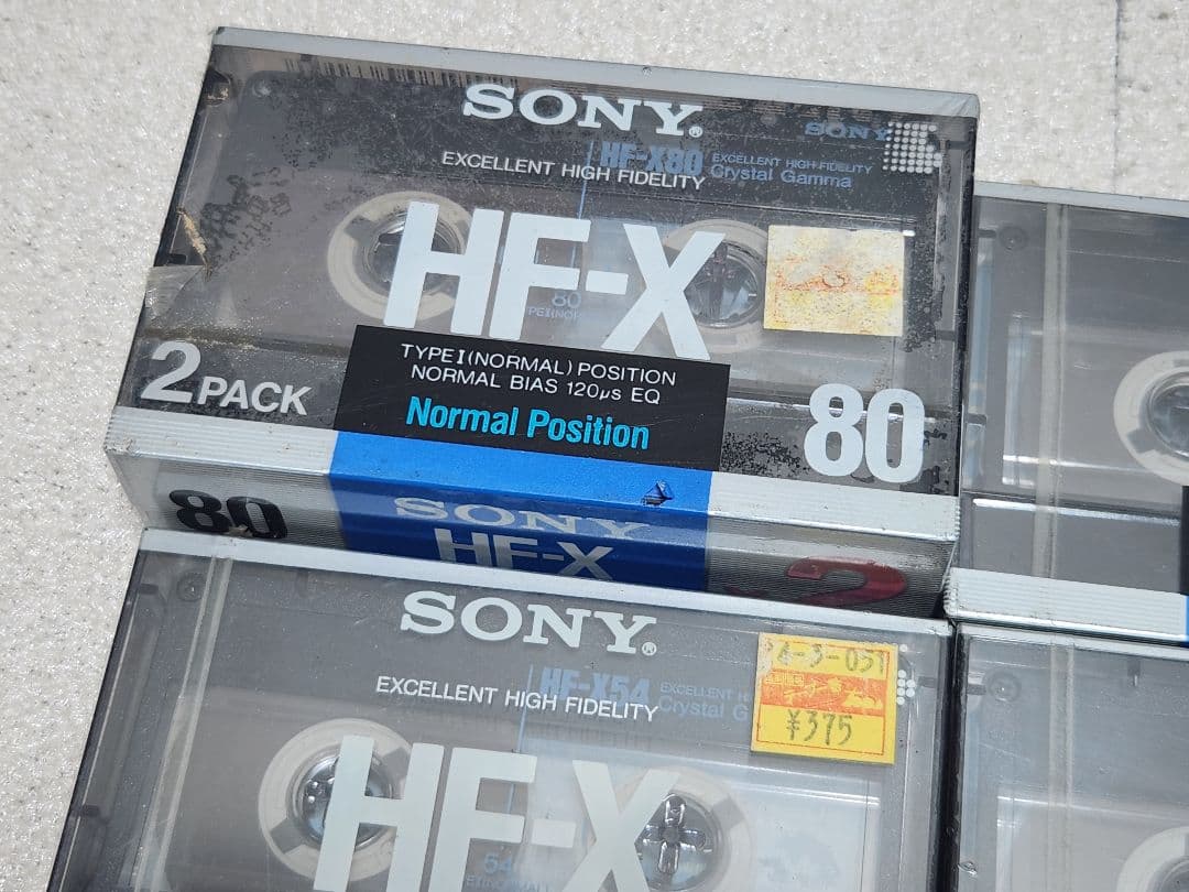 未使用 SONY HF-X カセットテープ ノーマル 高音質 レトロ 未使用 SONY HF-X カセットテープ ノーマル 高音質 レトロ