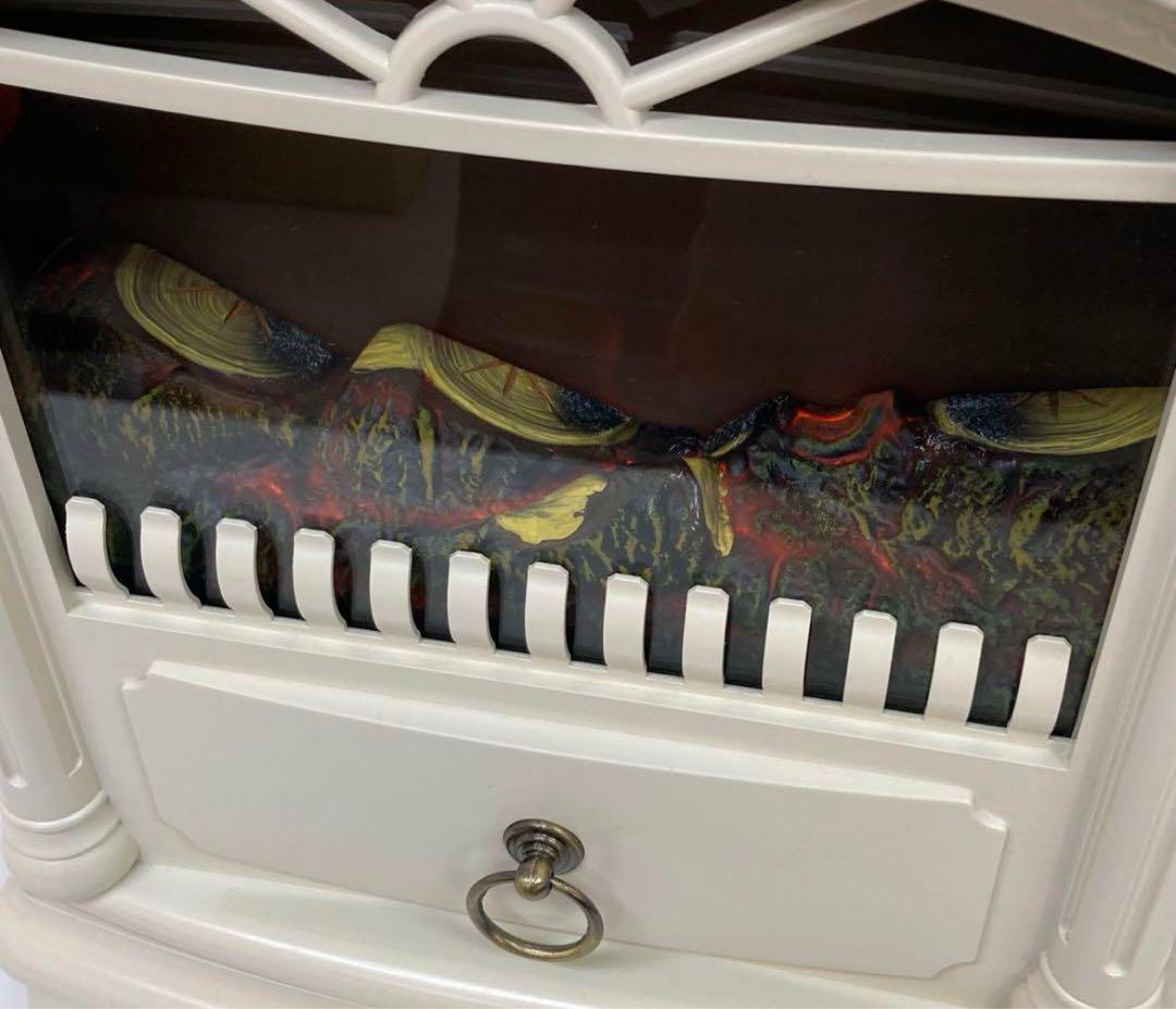 暖炉型ファンヒーター IV18 アイボリー