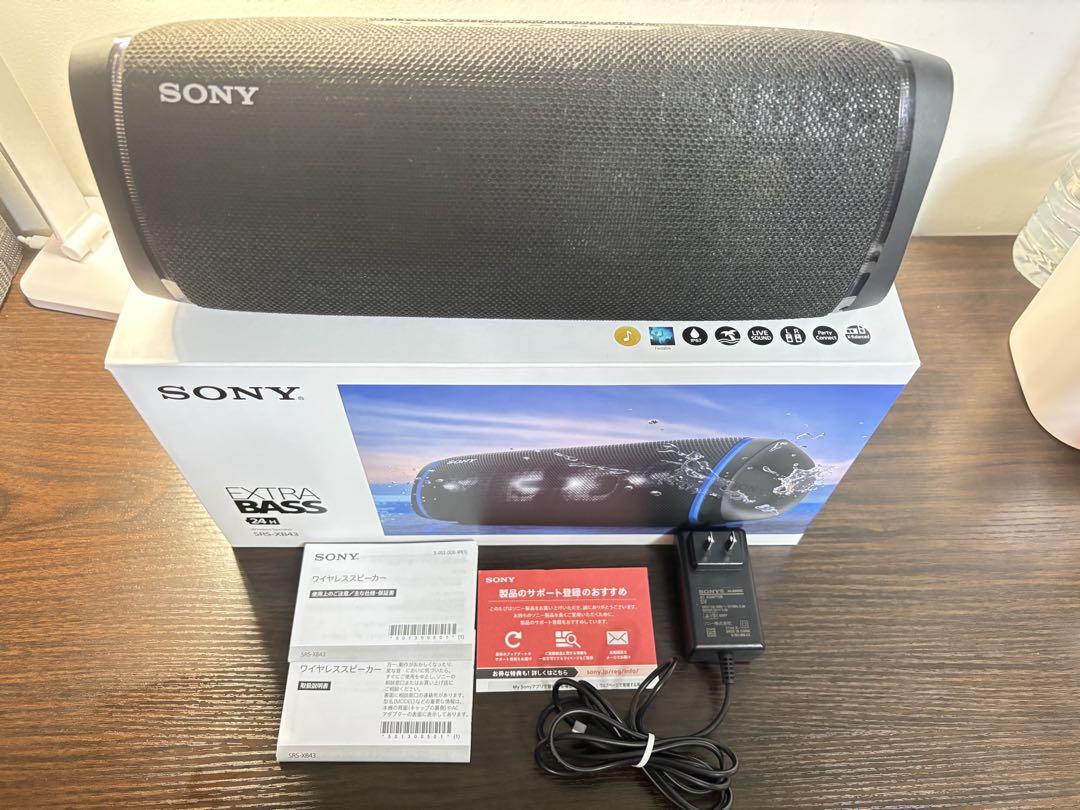 SONY SRS-XB43 ワイヤレススピーカー