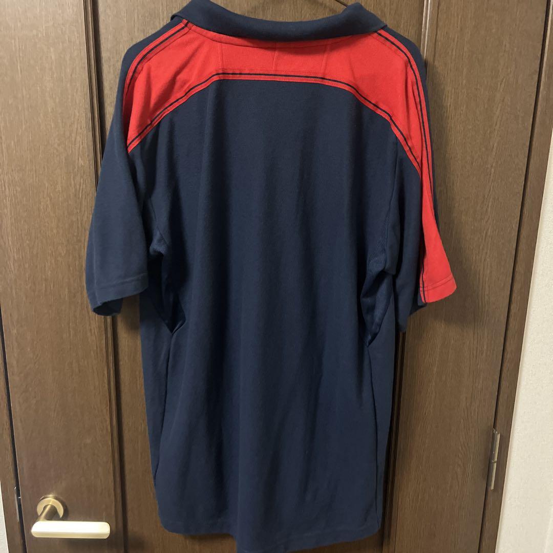 Umbro イングランド ポロシャツ ネイビー/レッド