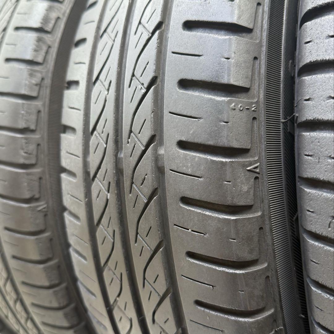 【バリ溝】155/65R14 タイヤホイールセット ヨコハマタイヤ