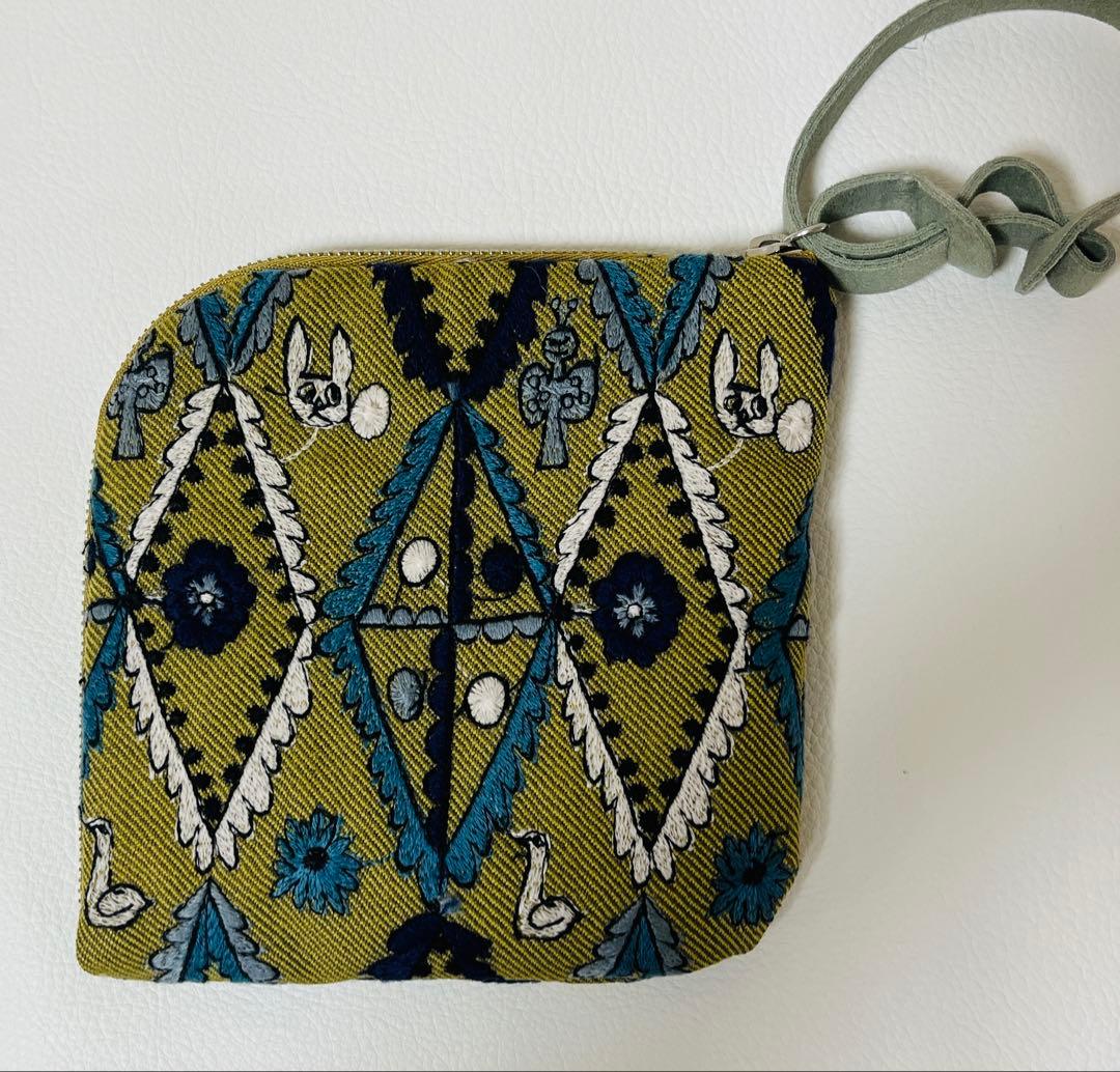 未使用☆ミナペルホネン トリッピー forest diamond 保存袋付き 未使用☆ミナペルホネン トリッピー forest diamond 保存袋付き