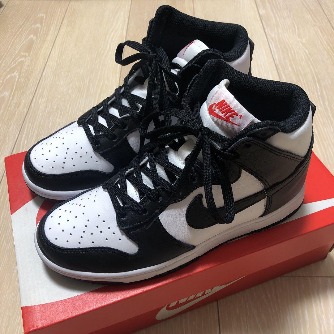 31%割引24.5cm注目 NIKE ウィメンズ ダンクハイ パンダ スニーカー オンラインストア売 24.5cm ウィメンズ LOWコムデギャルソン DUNK NIKE スニーカー