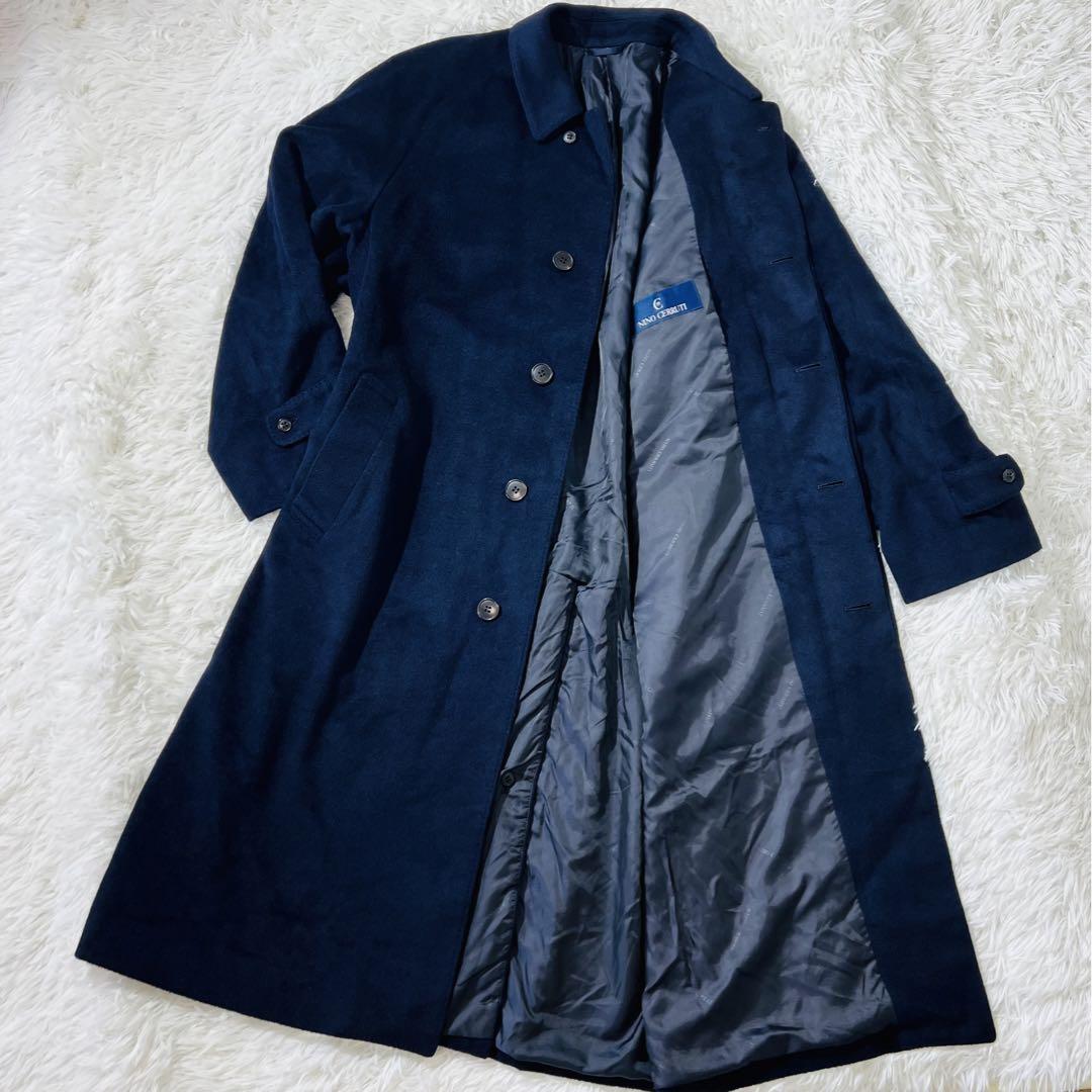 サイズLL✨NINO CERRUTI ニノセルッティ カシミア チェスターコート