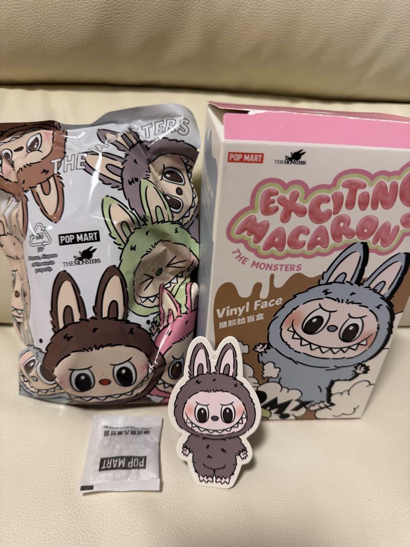 ラブブ　マカロン　Sesami Bean セサミビーン Labubu The Monsters Exciting Macaron Vinyl Face Series