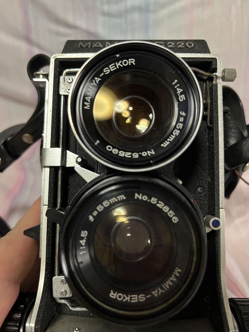 ⚠️ジャンク品　カメラ　MAMIYA C220